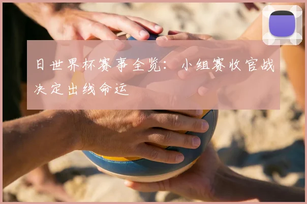 日世界杯赛事全览:小组赛收官战决定出线命运