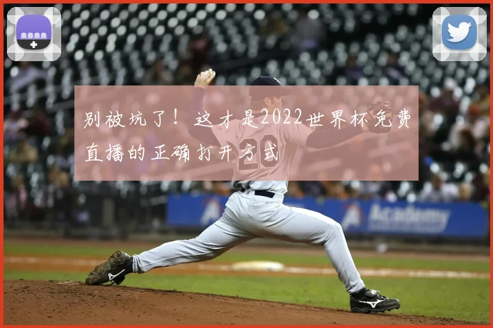 别被坑了！这才是2022世界杯免费直播的正确打开方式